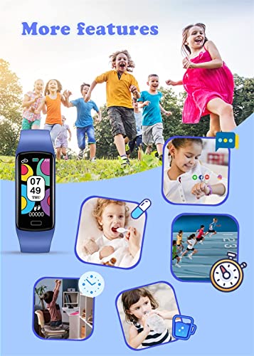 Kids Fitness Tracker Smartwatch - Waterproof Activity Monitor