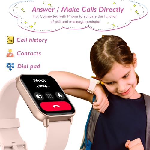 KALINCO Kids Smartwatch: 1.8" Waterproof Sports Tracker