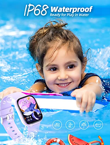 Waterproof Kids Smart Watch with Fitness Tracker