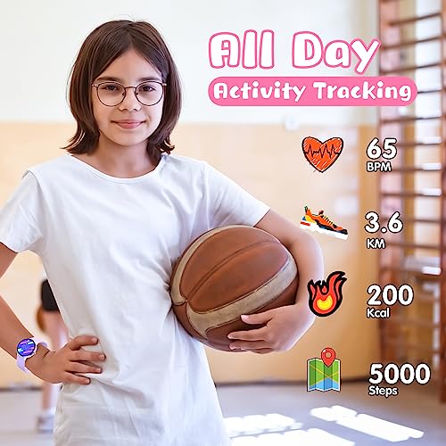 DIGEEHOT Kids Smartwatch: Waterproof Fitness Tracker, 19 Sports Modes