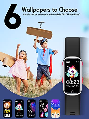 Kids Activity Tracker Watch: Heart Rate, Sleep, Waterproof