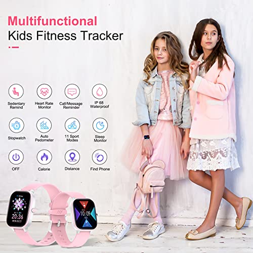 Kids Fitness Tracker - Waterproof Activity Pedometer