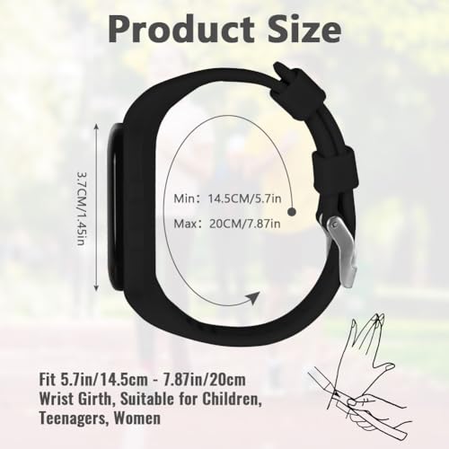 Flintronic Waterproof LCD Pedometer Watch - Teens' Gift