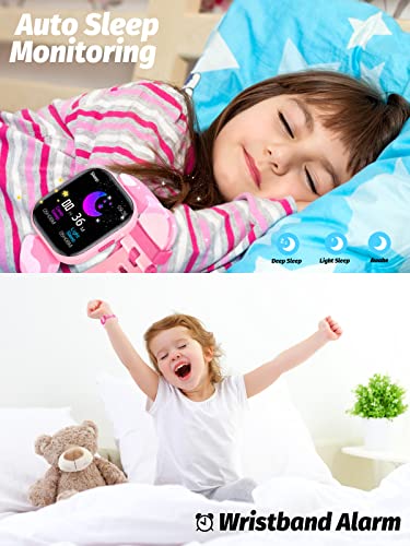 Kids Smart Watch with Heart Rate Sleep Monitor