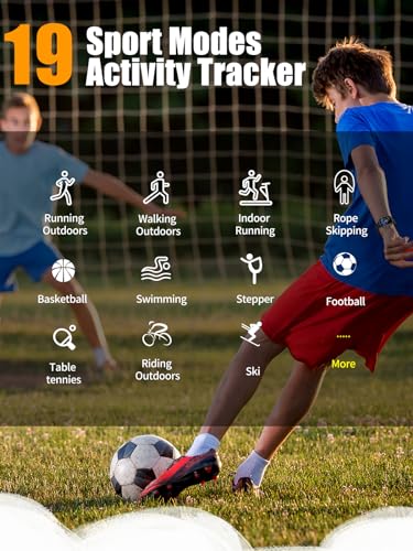 Mgaolo Kids Smart Watch with Heart Rate Monitor - Blue