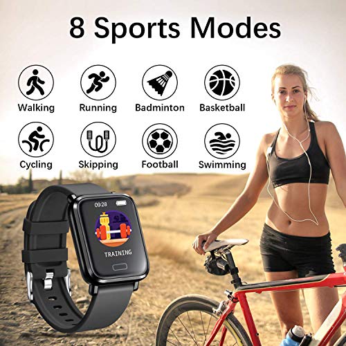 FENHOO Smart Watch: Heart Rate & Sleep Monitor