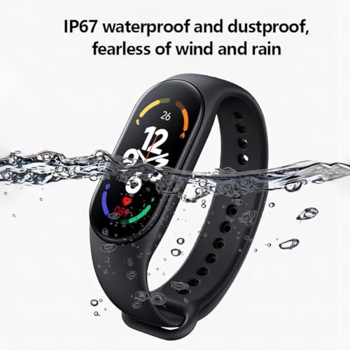 Waterproof Fitness Tracker with Sleep Monitor and Heart Rate