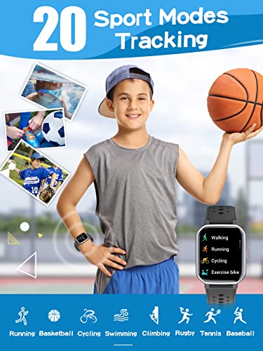 DIGEEHOT Kids Fitness Watch with Games, IP68 Waterproof