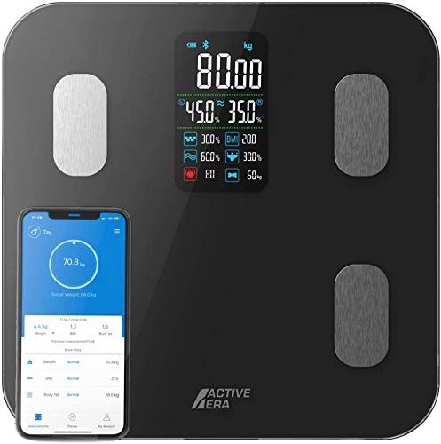 Bluetooth Bathroom Scales - Smart Body Weight Tracker