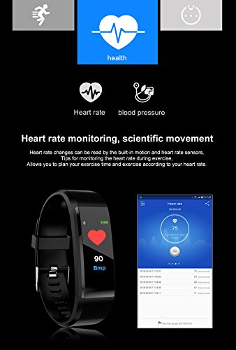 CAIFU Fitness Trackers - Smart Health Exercise Watch