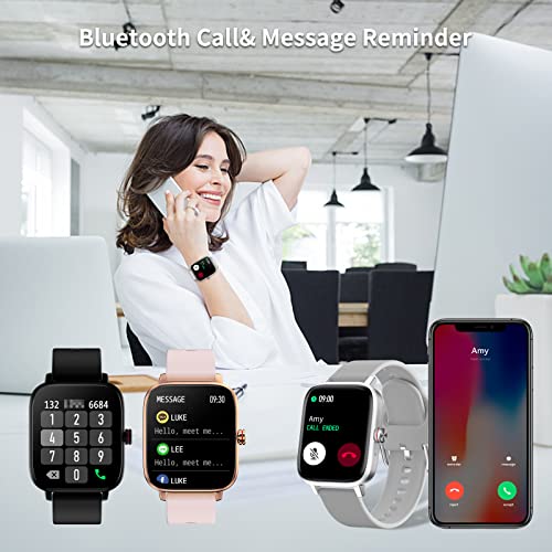 Luoba 1.69'' Touch Smartwatch - Silver