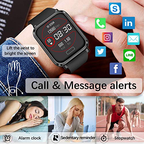 FENHOO Smart Watch: Heart Rate & Sleep Monitor