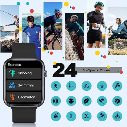 utewlin Smart Watch: Answer/Make Calls, HD Fitness Tracker
