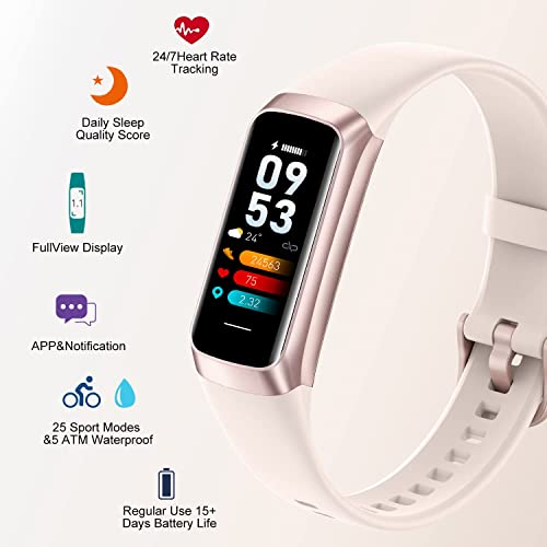 ASWEE Smart Watches: Colorful Fitness Tracker [8 words]