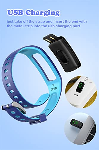 Kids Fitness Tracker Smartwatch - Waterproof Activity Monitor