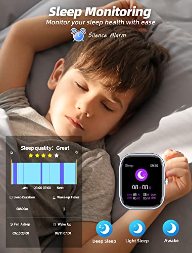 Waterproof Smart Watch for Kids - Blue
