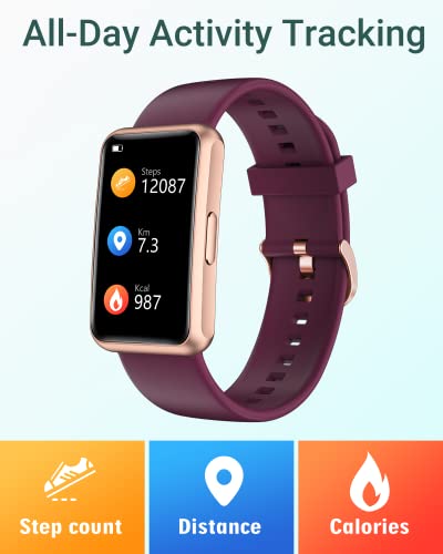 1.47" Touchscreen Pedometer Smart Watch Fitness Tracker