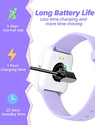 Waterproof Kids Smart Watch with Fitness Tracker