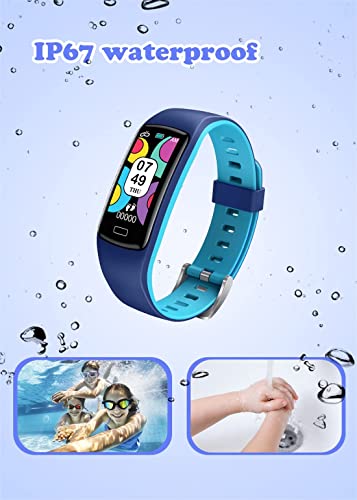 Kids Fitness Tracker Smartwatch - Waterproof Activity Monitor