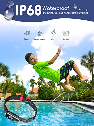 Kids Activity Tracker Watch: Heart Rate, Sleep, Waterproof