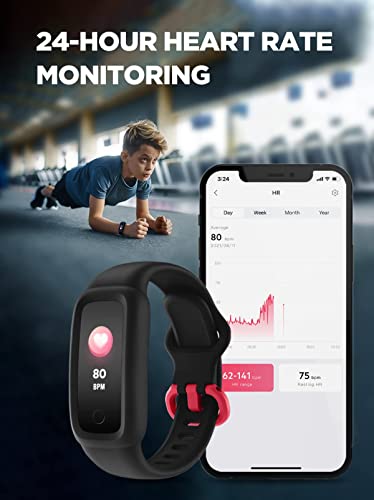 BIGGERFIVE Vigor 2 Kids Fitness Tracker Watch