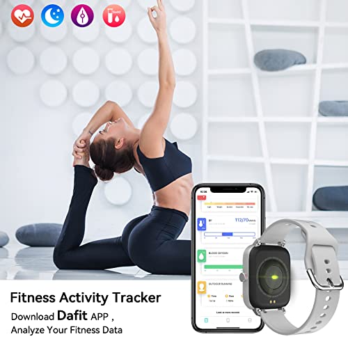 Luoba 1.69'' Touch Smartwatch - Silver