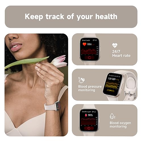 Muzaria Fitness Tracker: Heart Rate Blood Pressure Monitor