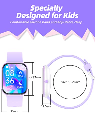Waterproof Kids Smart Watch with Fitness Tracker