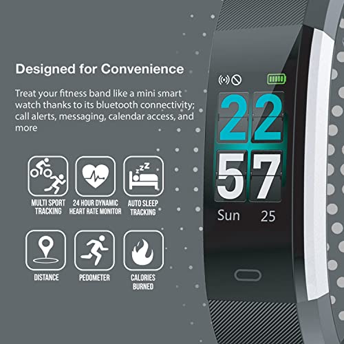Aquarius AQ125 Fitness Tracker: Heart Rate Monitor, GPS