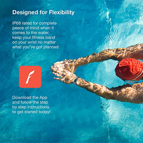 Waterproof Bluetooth Fitness Tracker - Black