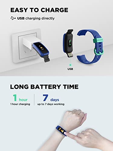 Vigor Fitness Tracker Watch for Kids Ages 5-15