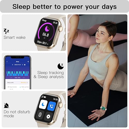 Muzaria Smart Watch: Answer Calls, Large Touch Screen