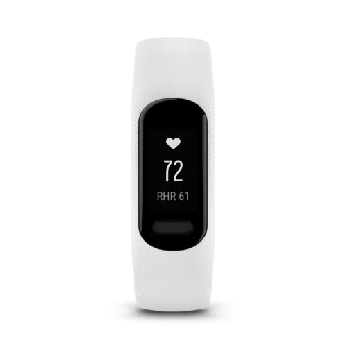 GARMIN vivosmart 5 Fitness Tracker - White, Small/Medium