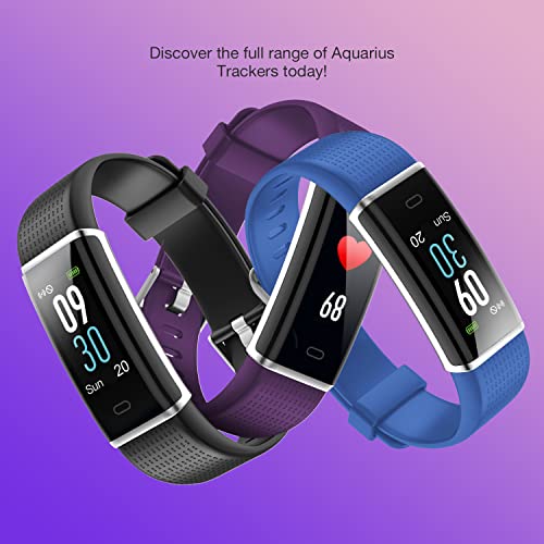 Waterproof Bluetooth Fitness Tracker - Black