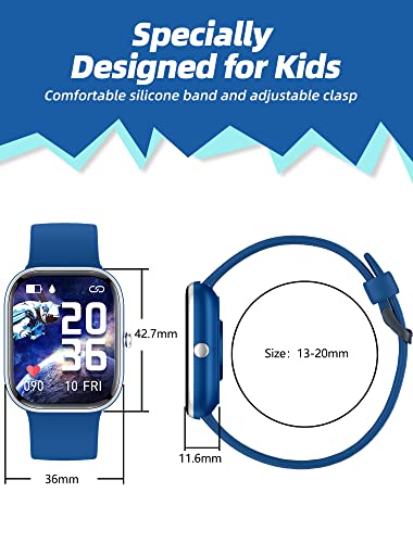 Waterproof Smart Watch for Kids - Blue