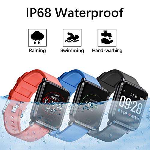 FENHOO Smart Watch: Heart Rate & Sleep Monitor