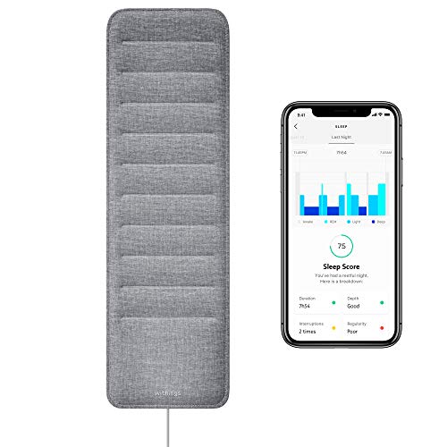 Smart Sleep Tracker: Withings Sleep Analyzer in Grey