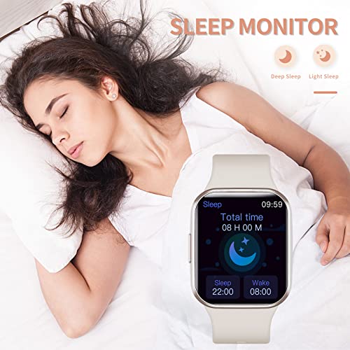 Waterproof Fitness Tracker with Heart Rate Monitor for Android/iPhone