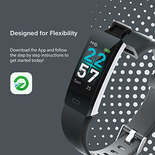 Aquarius AQ125 Fitness Tracker: Heart Rate Monitor, GPS