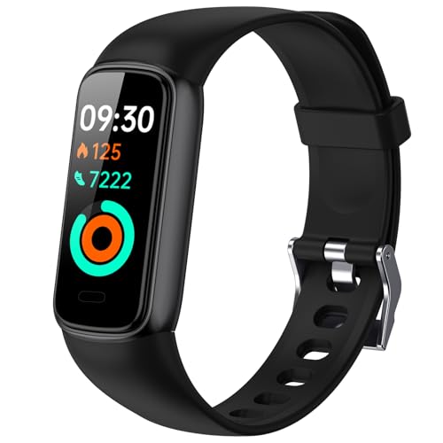 Runlio Fitness Tracker Smart Watch - Heart Rate, Blood Oxygen, IP68 Waterproof