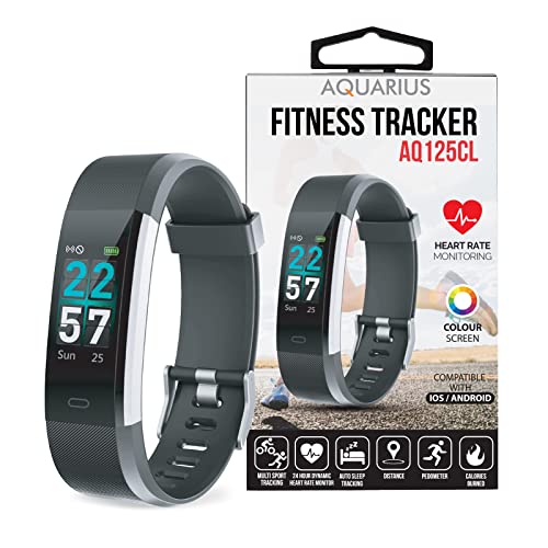 Aquarius AQ125 Fitness Tracker: Heart Rate Monitor, GPS