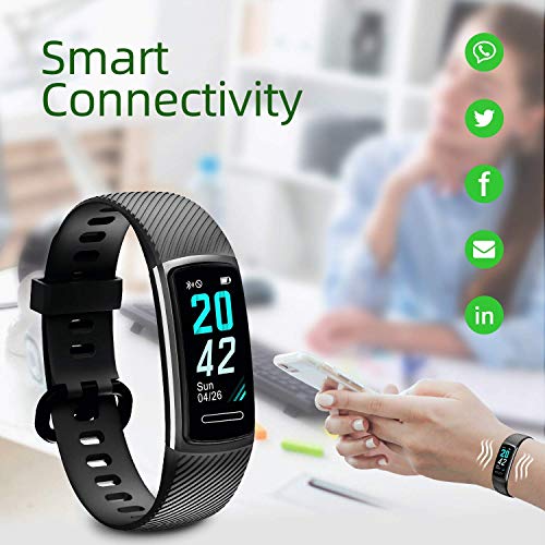 High-End Fitness Tracker with Heart Rate & Sleep Monitor
