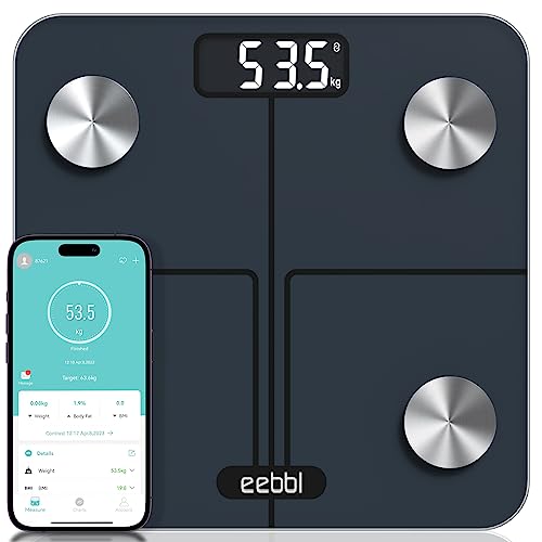 Bluetooth Body Fat Scale with BMI Tracking