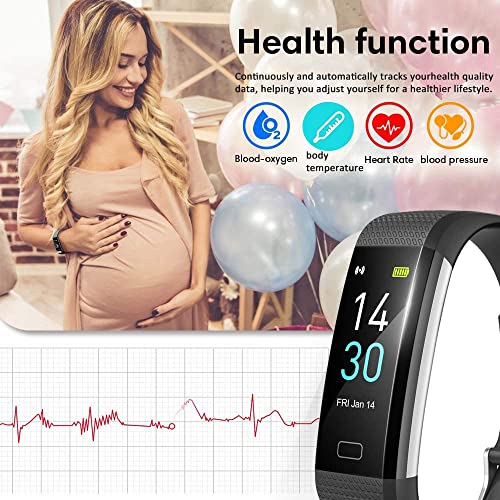 WONSUN Fitness Tracker HR: Heart Rate, Blood Pressure & Sleep Monitoring