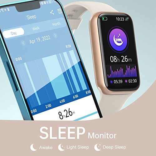 Muzaria Fitness Tracker - Heart Rate, Sleep, Blood Pressure