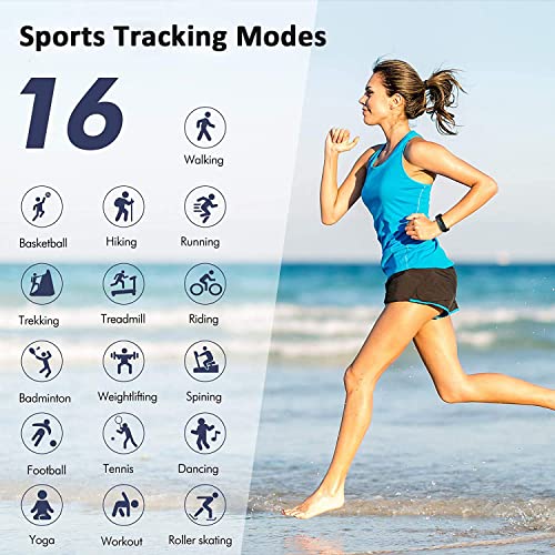 WONSUN Fitness Tracker HR: Heart Rate, Blood Pressure & Sleep Monitoring