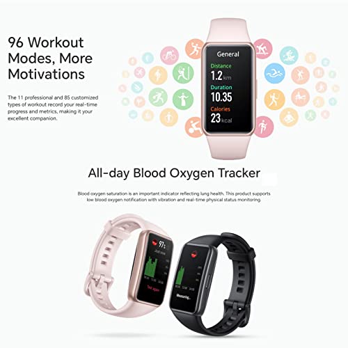 HONOR Band 7 Fitness Tracker with 96 Sports Mode