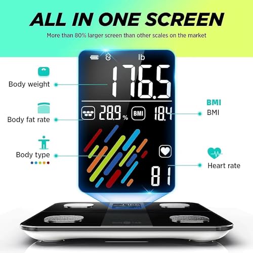 Runstar Body Weight Scale with XL Color Display