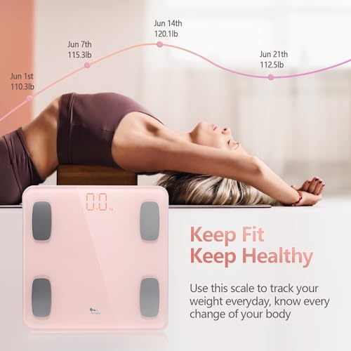 Bluetooth Smart Body Fat Scales for Fitness and Weight Loss