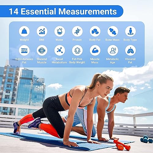 Enrichment Bluetooth Body Weight Scale - Black